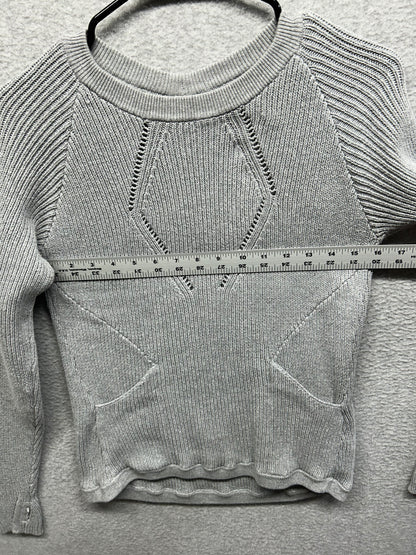 Lululemon The Sweater The Better Size 6 Heathered Medium Grey