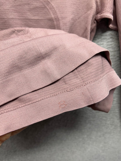 Lululemon Swiftly Tech Long Sleeve (Breeze) Relaxed Fit Size 8 Antique Bark