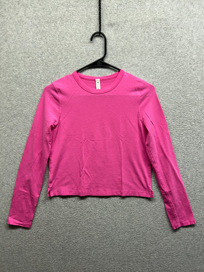 Lululemon Love Scoop Long Sleeve Size 2 Pink
