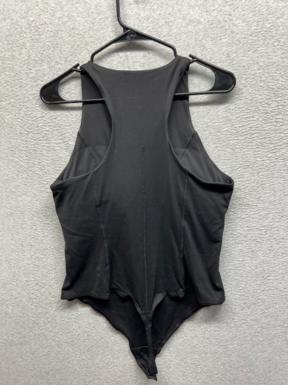 Lululemon High-Neck Tight-Fit Shelf Bodysuit Size 14 Black