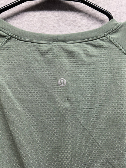 Lululemon Swiftly Tech Short-Sleeve Shirt 2.0 Waist Length Size 20 Crater Blue | Green