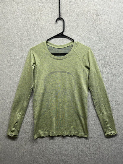 Lululemon Swiftly Tech Long Sleeve 2.0 Size 8 Asphalt Grey