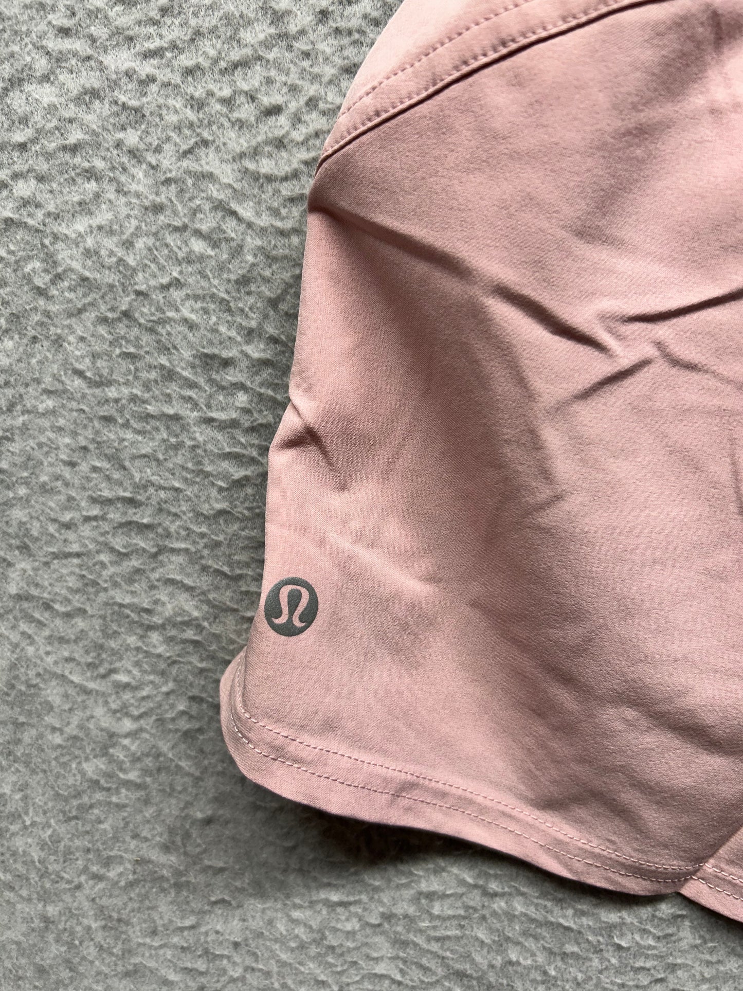 Lululemon Pace Rival High-Rise Short 3" Pink Haze