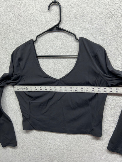 Lululemon Align Long Sleeve Shirt Size 8/10 Black