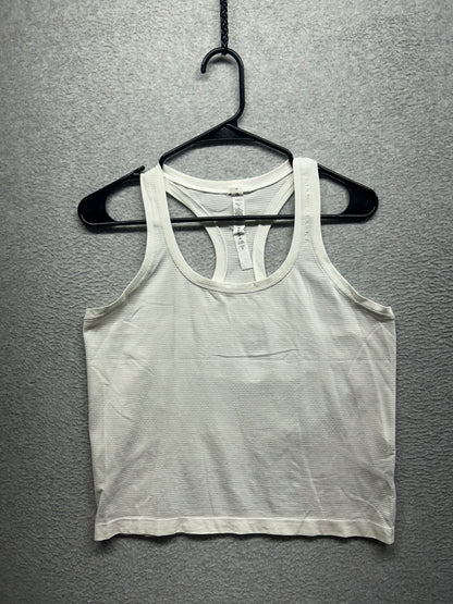 Lululemon Swiftly Tech Racerback Tank Top 2.0 Race Length Size 10 White
