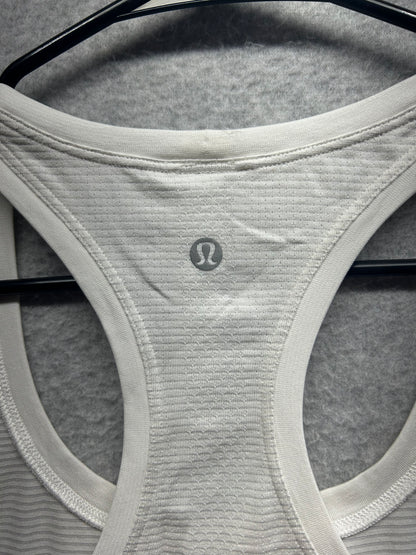 Lululemon Swiftly Tech Racerback Tank Top 2.0 Race Length Size 10 White