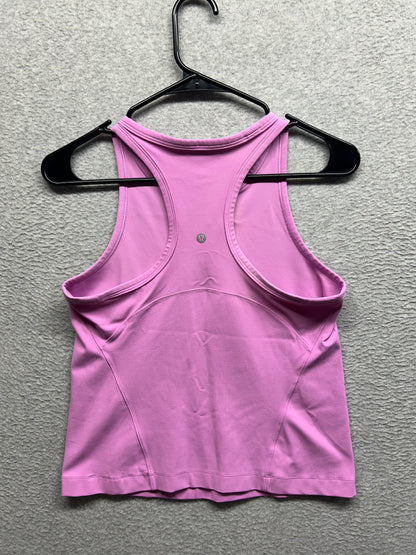 FLAWED Lululemon Align Waist-Length Racerback Tank Top Size 10 Dahlia Mauve