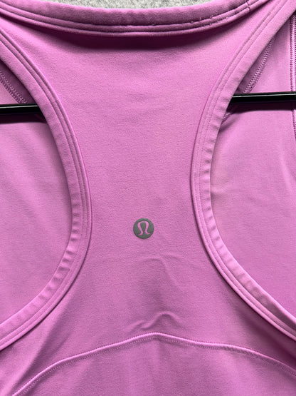 FLAWED Lululemon Align Waist-Length Racerback Tank Top Size 10 Dahlia Mauve