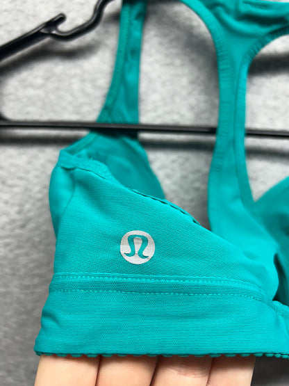 Lululemon All Day Breeze Bra Size 6 Viridian Green