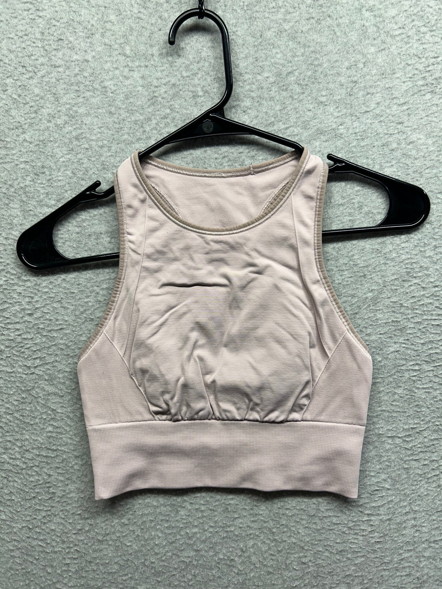 Lululemon Ebb to Train Bra Size 4 Porcelain Pink
