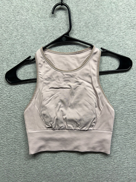 Lululemon Ebb to Train Bra Size 4 Porcelain Pink