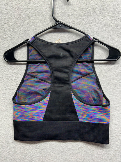 Lululemon Love Revealed Bra Size 10 Black | Rainbow