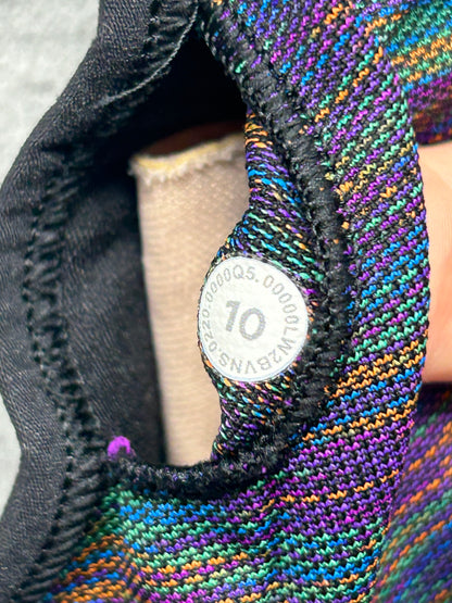 Lululemon Love Revealed Bra Size 10 Black | Rainbow