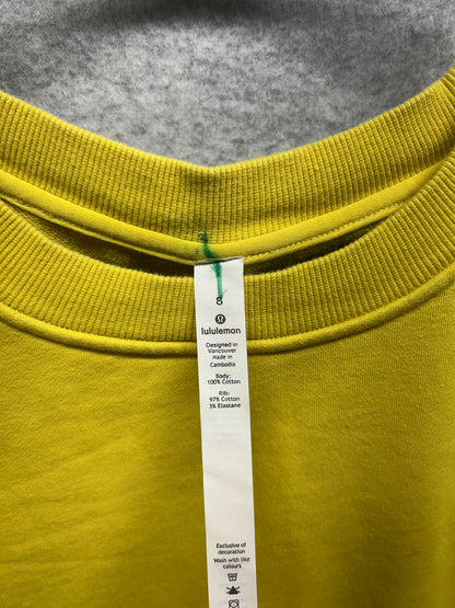 Lululemon Perfectly Oversized Crew Size 8 Soleil
