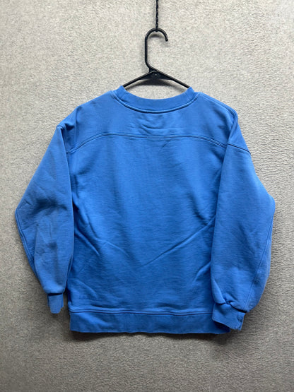 FLAWED Lululemon Perfectly Oversized Crew Graphic Size 2 Blue Nile