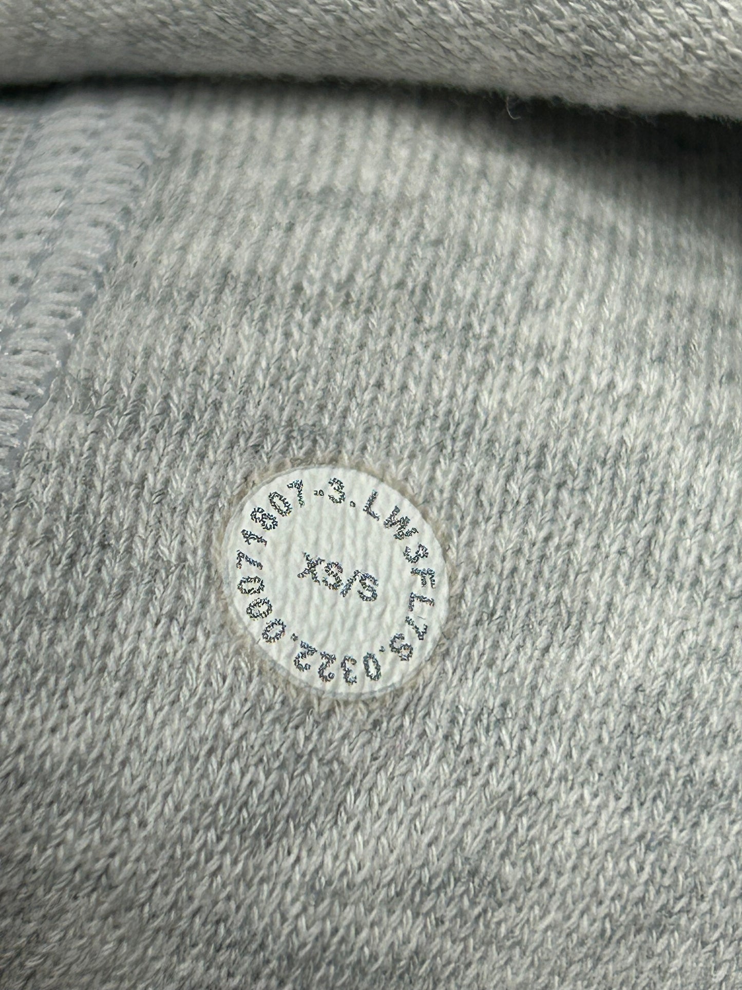 FLAWED Lululemon Scuba Oversized Funnel Neck Half Zip Size XS/S Heathered Core Ultra Light Grey