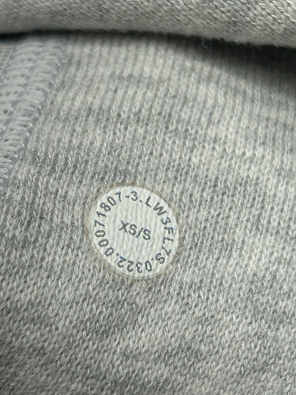 FLAWED Lululemon Scuba Oversized Funnel Neck Half Zip Size XS/S Heathered Core Ultra Light Grey