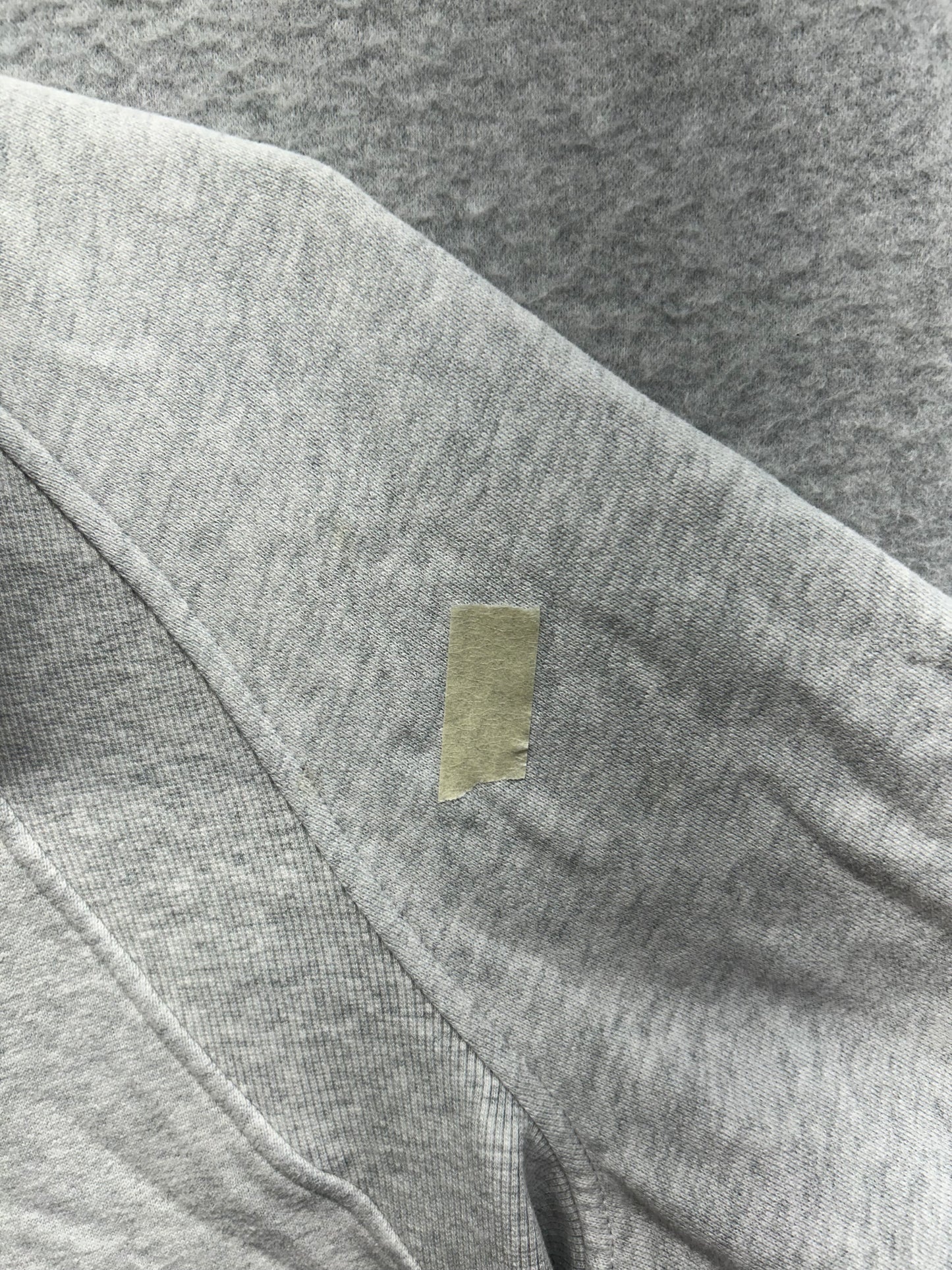 FLAWED Lululemon Scuba Oversized Funnel Neck Half Zip Size XS/S Heathered Core Ultra Light Grey