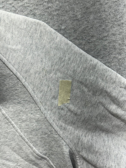 FLAWED Lululemon Scuba Oversized Funnel Neck Half Zip Size XS/S Heathered Core Ultra Light Grey