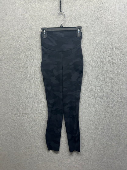 Lululemon Base Pace High-Rise Running Tight 25" Size 2 Heritage 365 Camo Deep Coal Multi