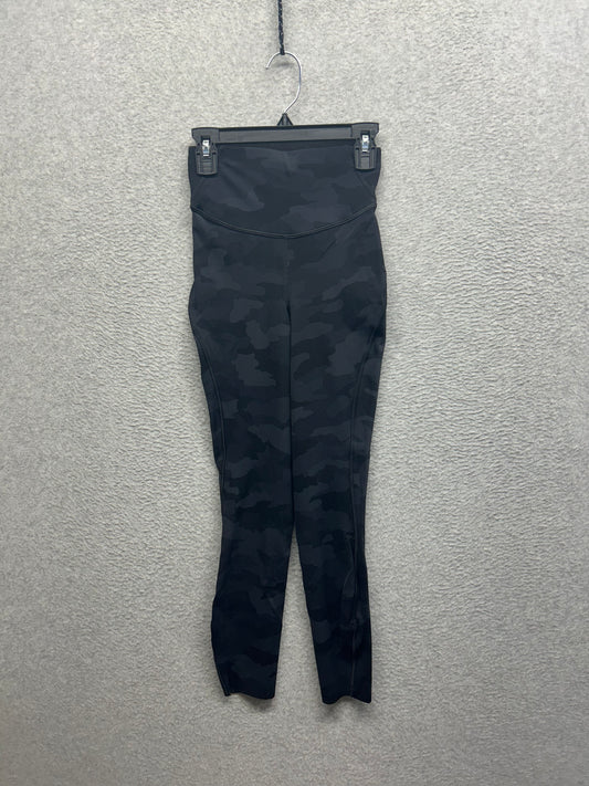 Lululemon Base Pace High-Rise Running Tight 25" Size 2 Heritage 365 Camo Deep Coal Multi