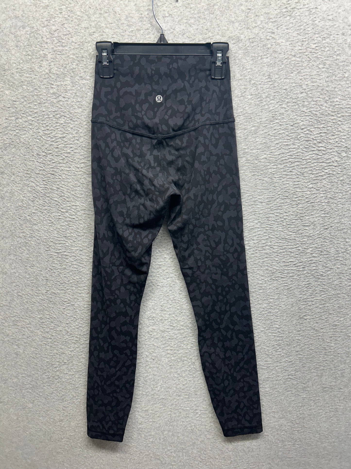 Lululemon Align Pant II 25" Size 2 Formation Camo Deep Coal Multi