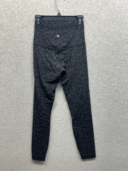 Lululemon Align Pant II 25" Size 2 Formation Camo Deep Coal Multi