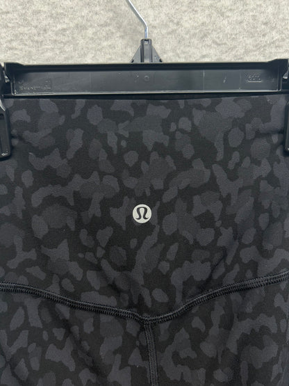 Lululemon Align Pant II 25" Size 2 Formation Camo Deep Coal Multi