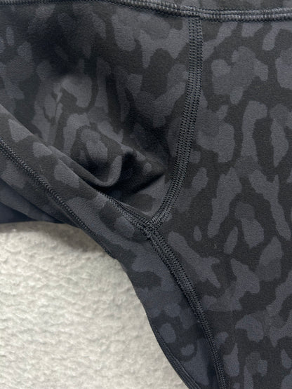 Lululemon Align Pant II 25" Size 2 Formation Camo Deep Coal Multi