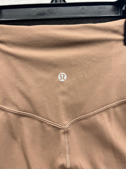 Lululemon Align Wide Leg Super-High-Rise Crop 23" Size 2 Cacao