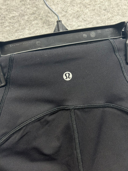Lululemon Train Times Crop 17" Size 2 Black