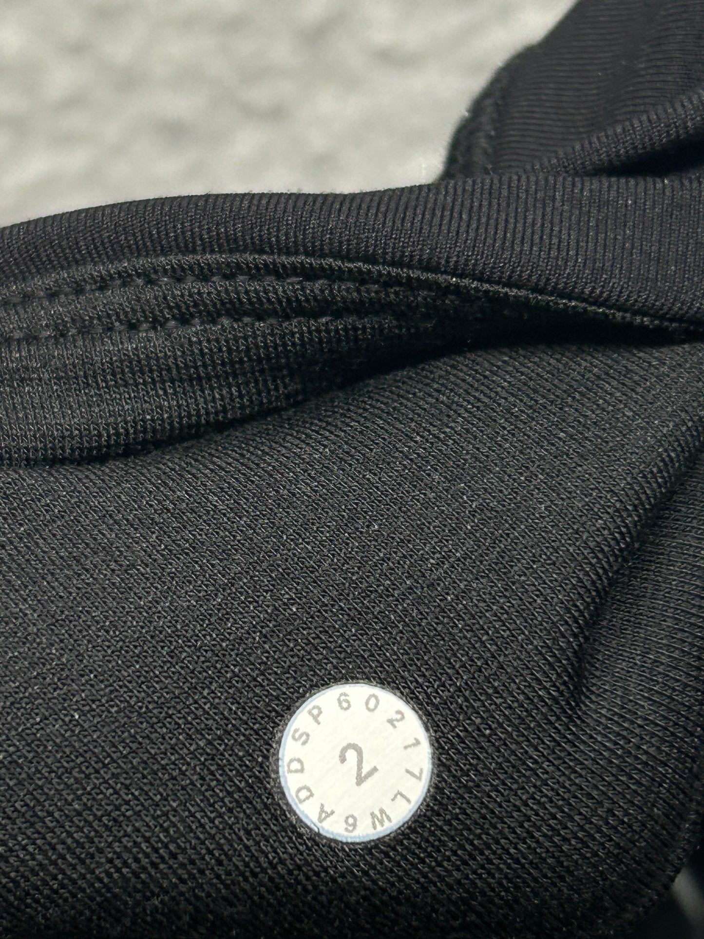 Lululemon Train Times Crop 17" Size 2 Black