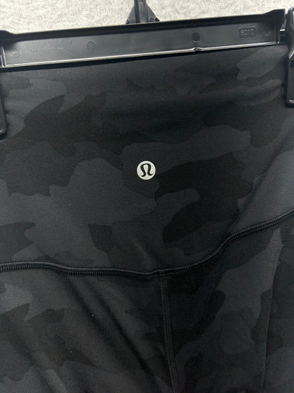 Lululemon Align Pant II 25" Size 4 Incognito Camo Multi Grey