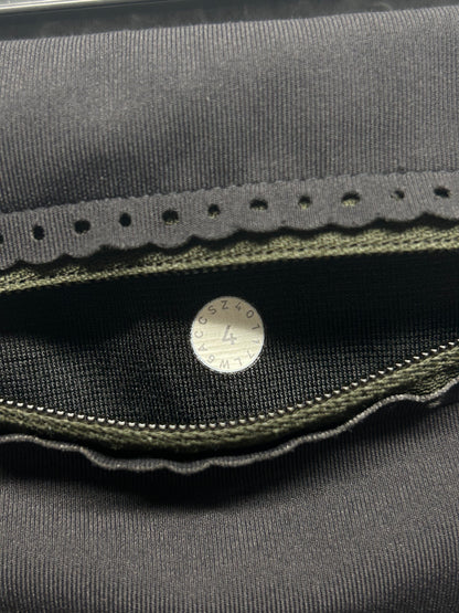 Lululemon Smooth Stride Crop Size 4 Dark Olive