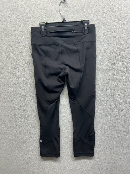 Lululemon Pace Rival Crop Luxtreme 22" Size 4 Black