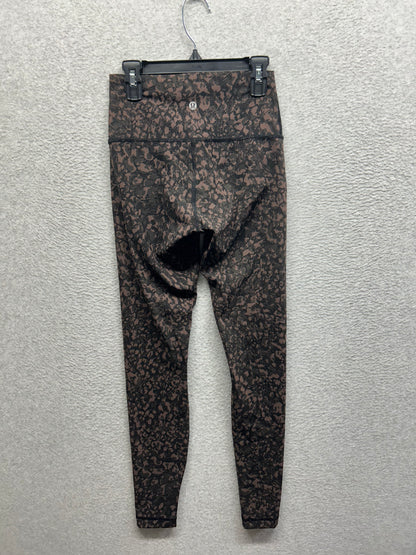 Lululemon Wunder Under High-Rise Tight 28" Luxtreme Size 4 Wild Thing Camo Brown Earth Multi