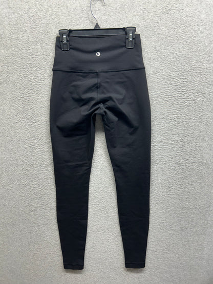 Lululemon Wunder Under Pant Tech Mesh 28" Size 4 Black