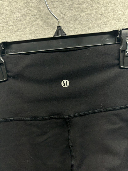 Lululemon Wunder Under Pant Tech Mesh 28" Size 4 Black