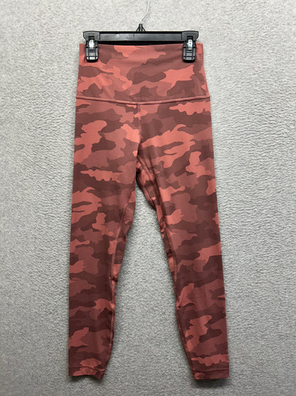 Lululemon Align High-Rise Pant 25" Size 4 Heritage 365 Camo Brier Rose Multi