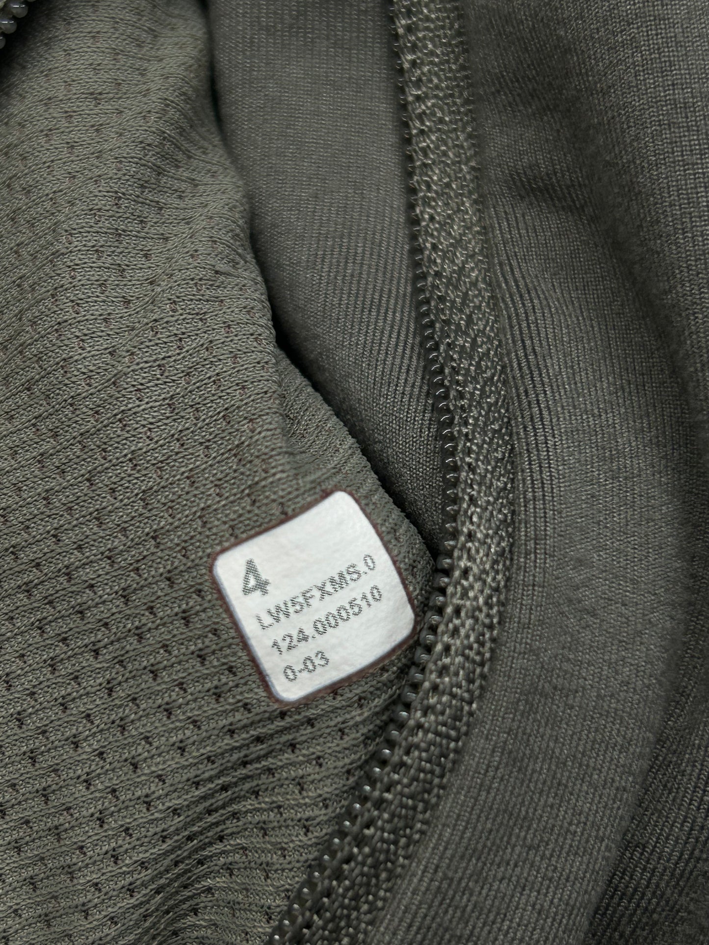 Lululemon Its Rulu Run Fleece High-Rise Jogger Size 4 Olive