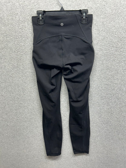 Lululemon Train Times 25" Size 4 Black