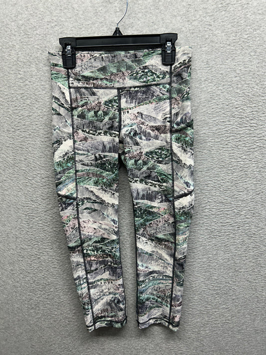Lululemon Speed Up Crop 21" Size 4 Springscape Multi