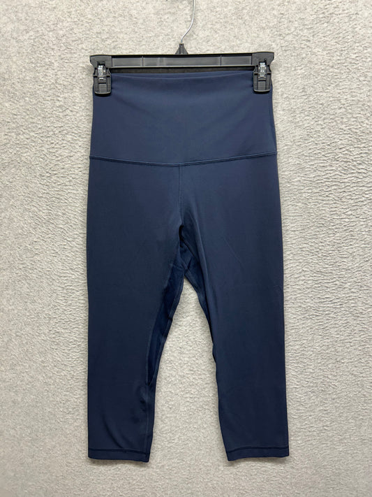 Lululemon Align Super-High-Rise Crop 21" Size 6 True Navy