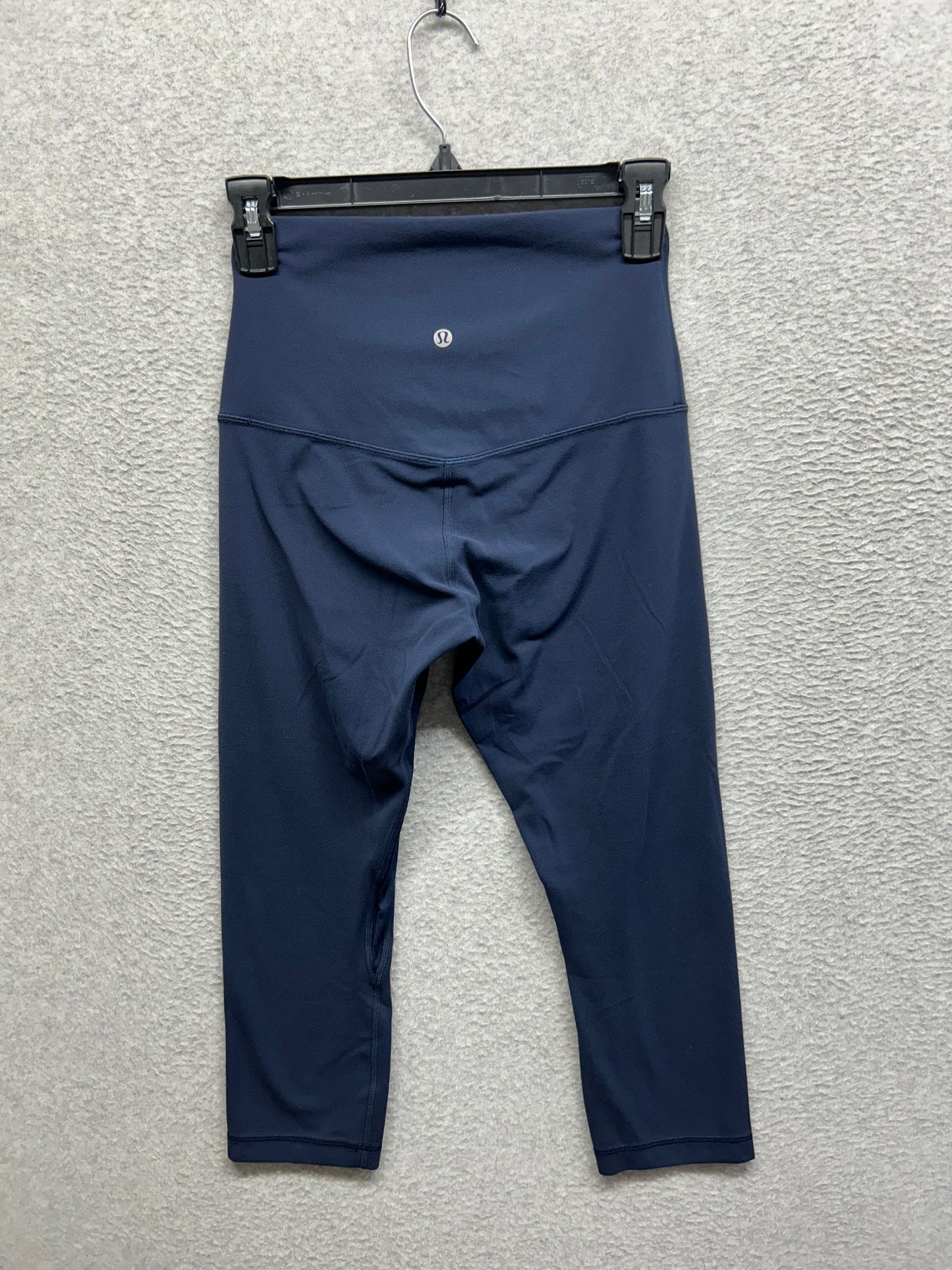 Lululemon Align Super-High-Rise Crop 21" Size 6 True Navy