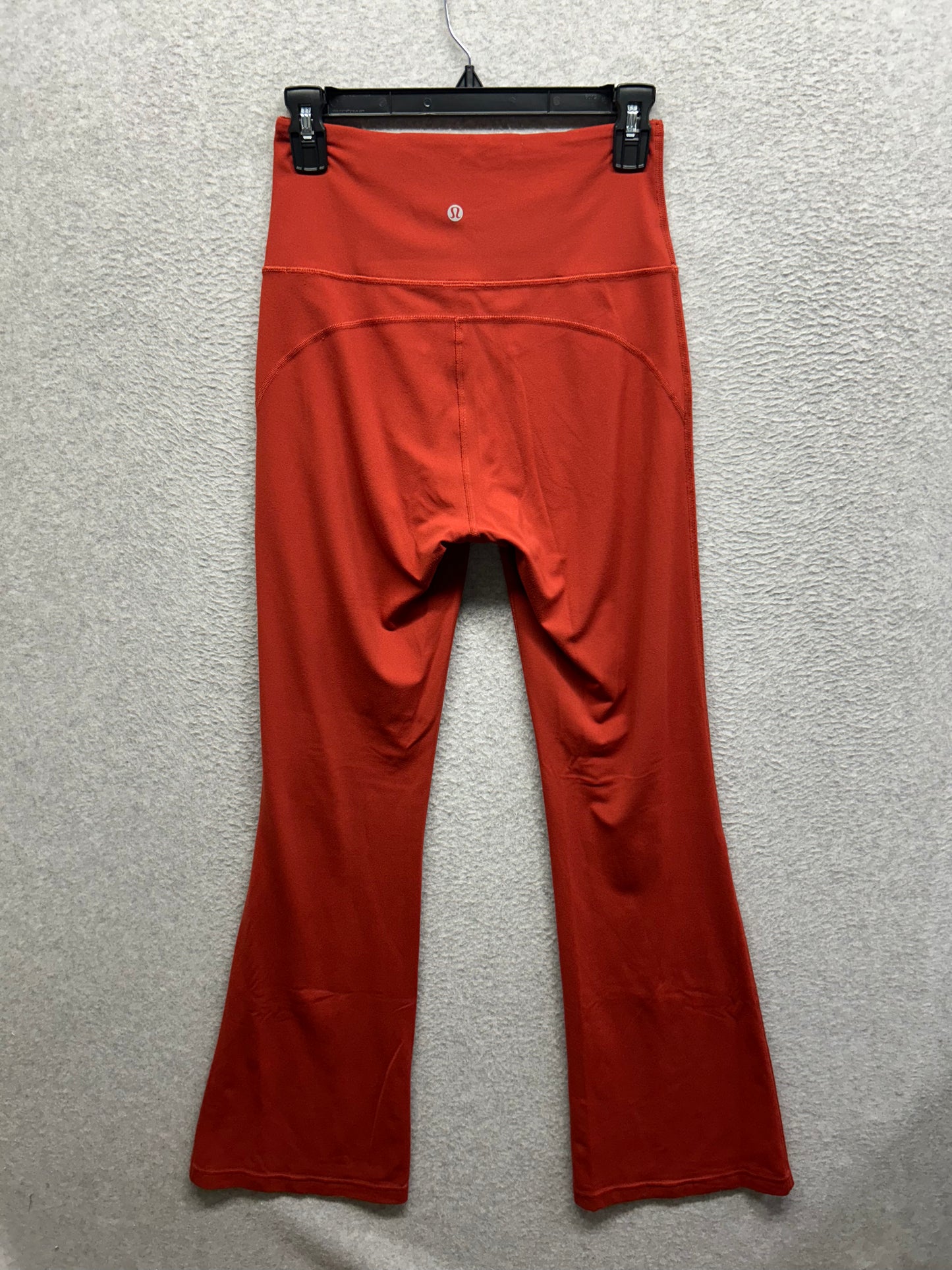 Lululemon Groove Super-High-Rise Flared Pant Nulu Size 6 Cayenne
