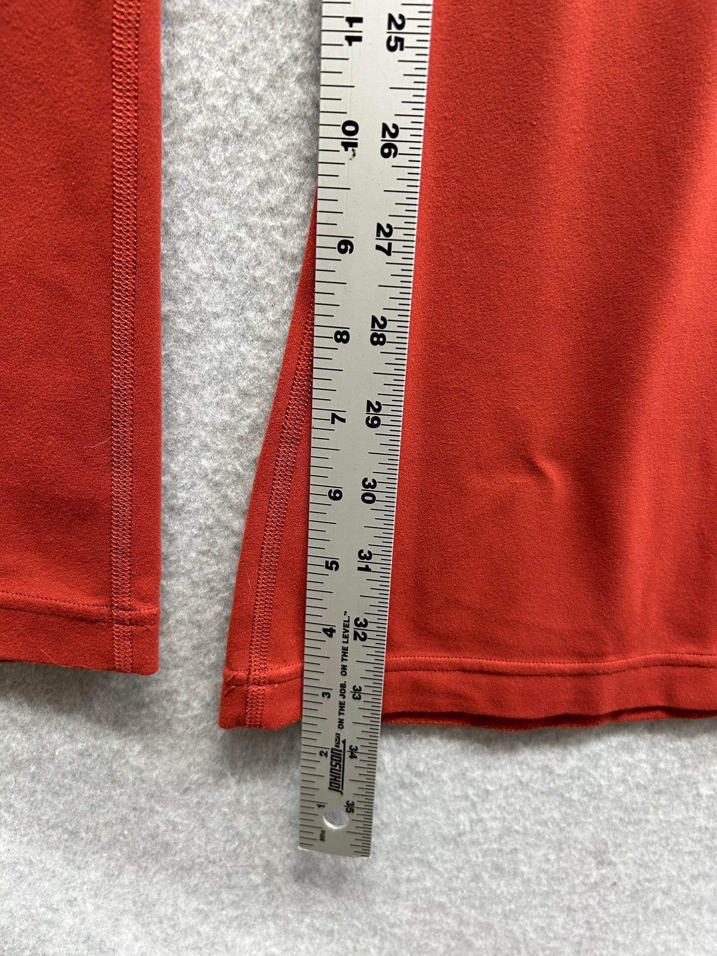 Lululemon Groove Super-High-Rise Flared Pant Nulu Size 6 Cayenne