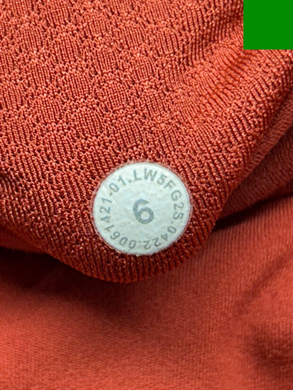 Lululemon Groove Super-High-Rise Flared Pant Nulu Size 6 Cayenne