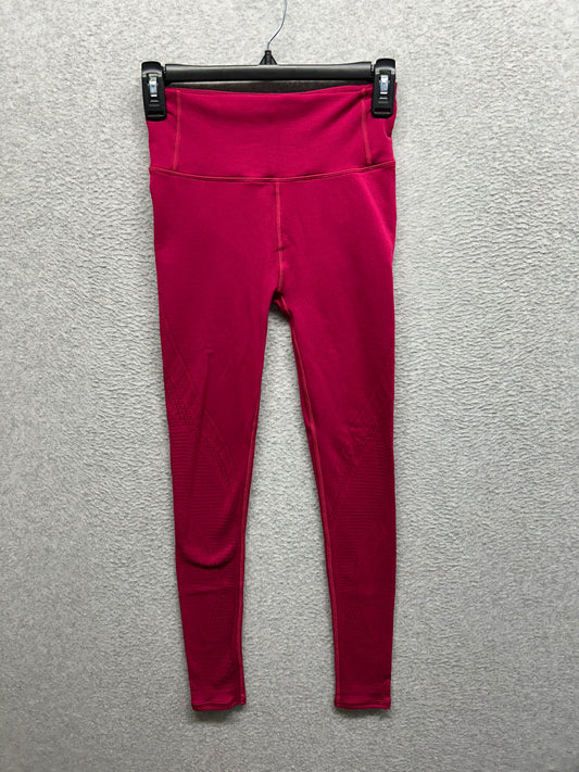 Lululemon Reveal Tight Interconnect 25" Size 6 Ruby Red