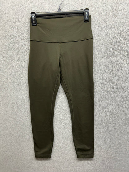 Lululemon Wunder Under Hi-Rise Luon Size 6 Dark Olive