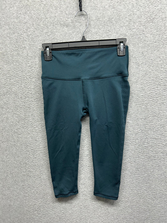 Lululemon Reveal Crop Stripes 17" Size 6 Submarine